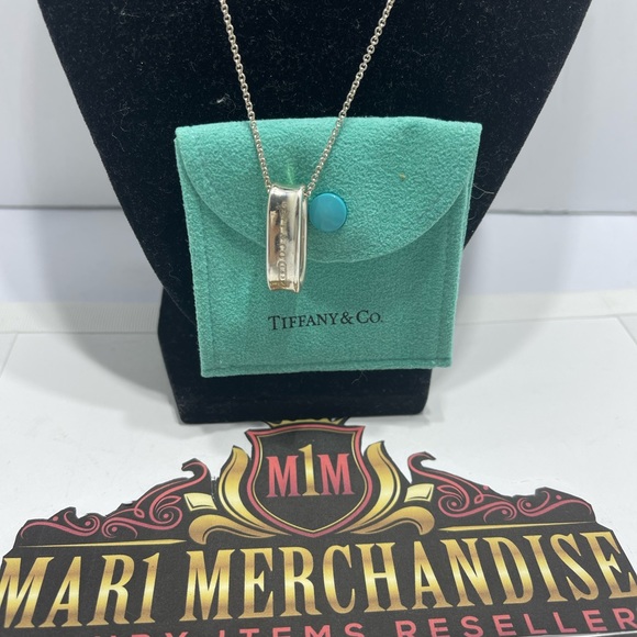 Tiffany and Co Necklace oval silver 925. Size 19 inches. - Picture 7 of 7